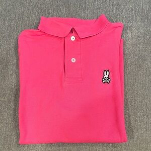 Psycho Bunny Pink Polo Shirt